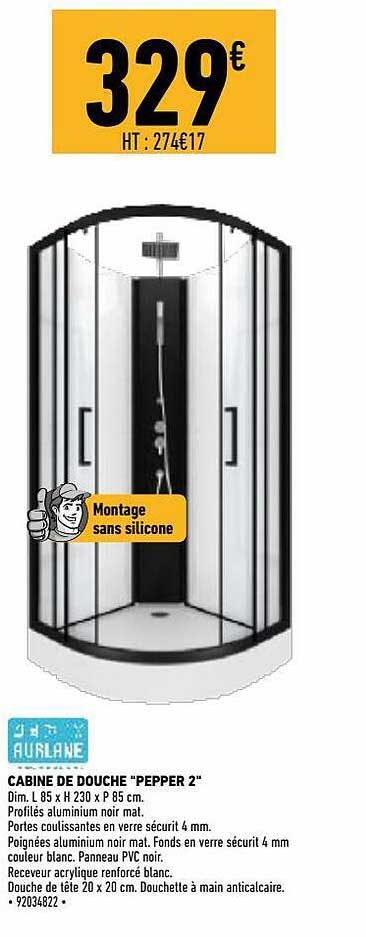 Cabine De Duche "pepper 2"