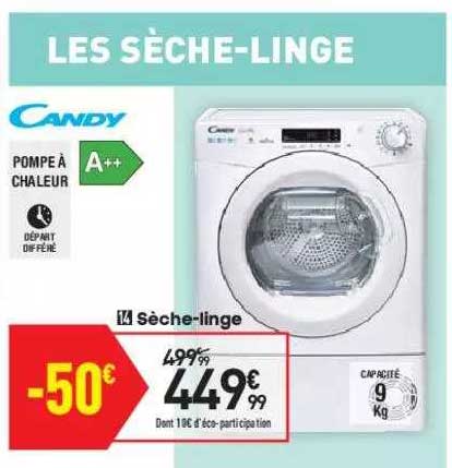 candy sèche-linge