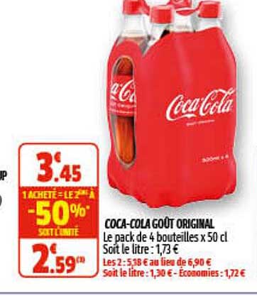 coca-cola goût original