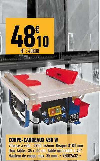 coupe-carreaux 450 w