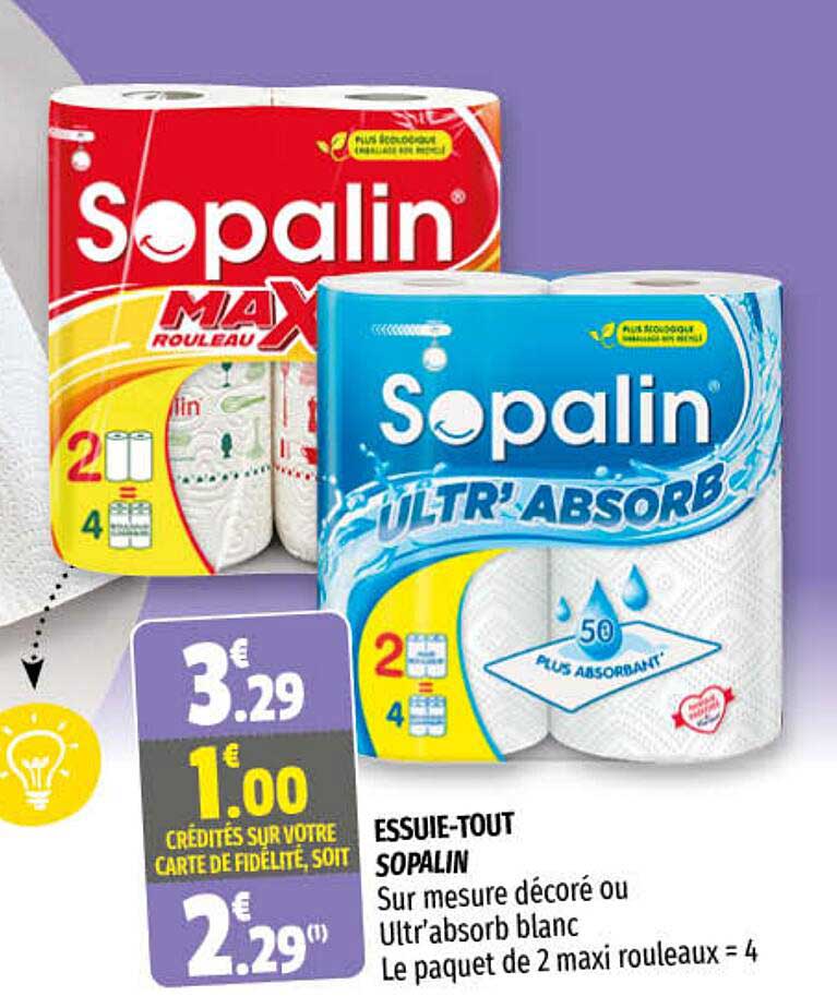 essuie-tout sopalin