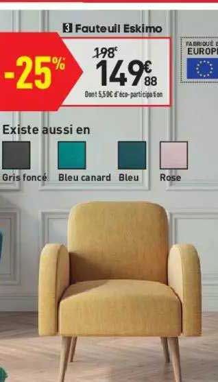 Fauteuil Eskimo