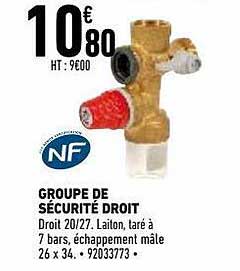 groupe de sécurité droit