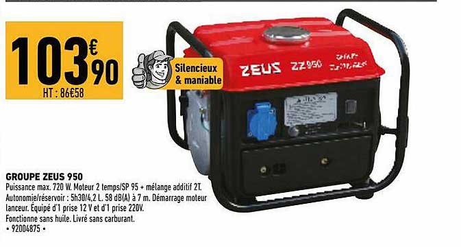 groupe zeus 950