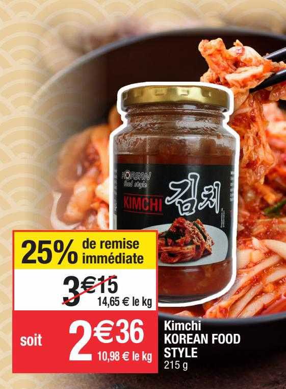 kimchi korean food style