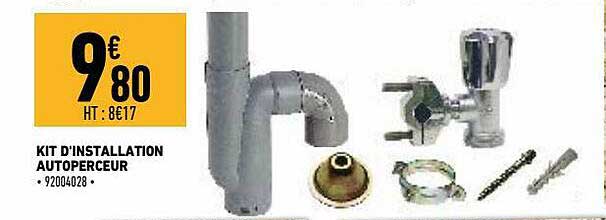 kit d'installation autoperceur