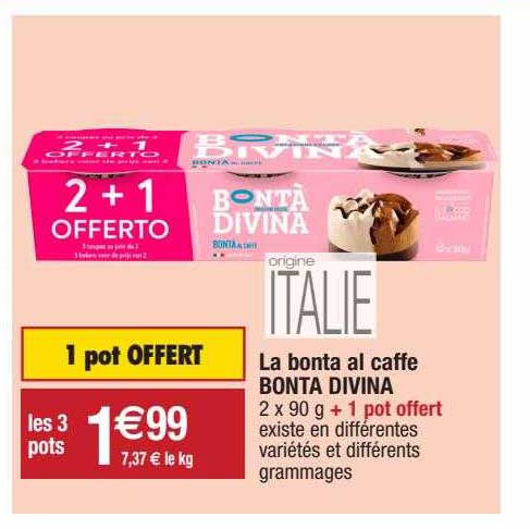 la bonta al caffe bonta divina