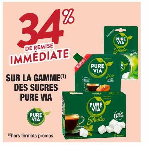 la gamme des sucres pure via
