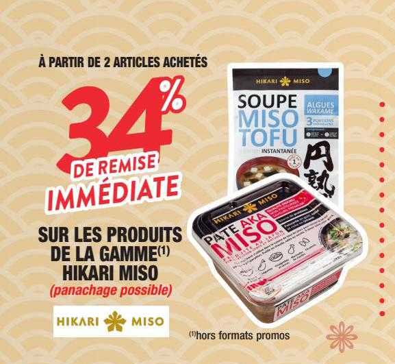 la gamme hikari miso