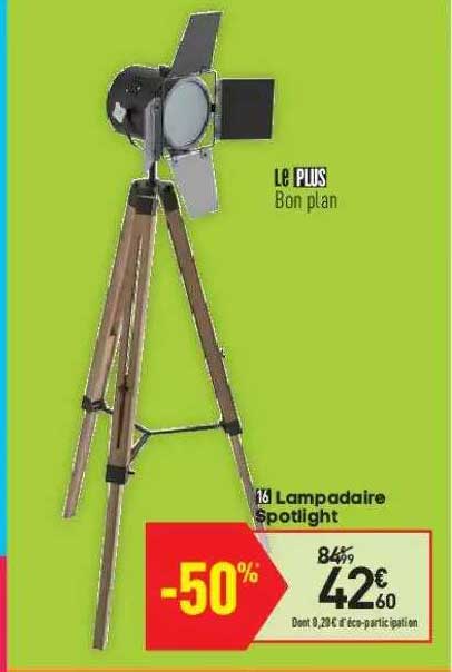 lampadaire spotlight