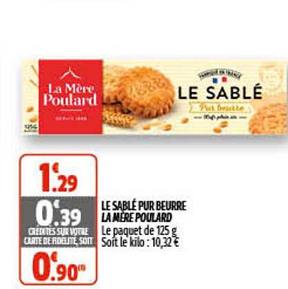 le sablé pur beurre la mère poulard