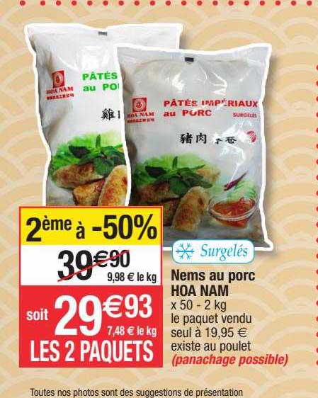 nems au porc hoa nam