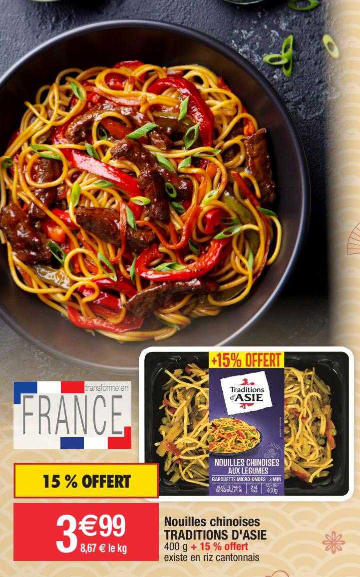 nouilles chinoises traditions d'asie