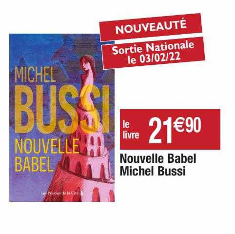 nouvelle babel michel bussi