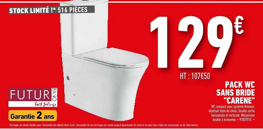 pack wc sans brinde "carene"