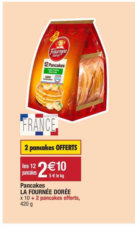 pancakes la fournée dorée