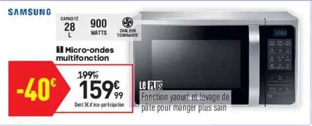 samsung micro-ondes multifonction