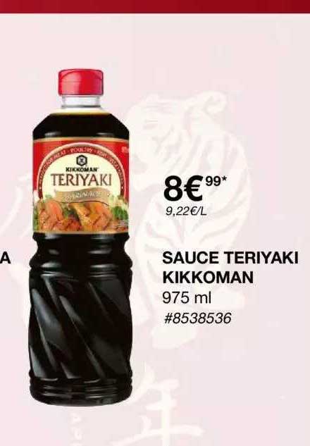 sauce teriyaki kikkoman