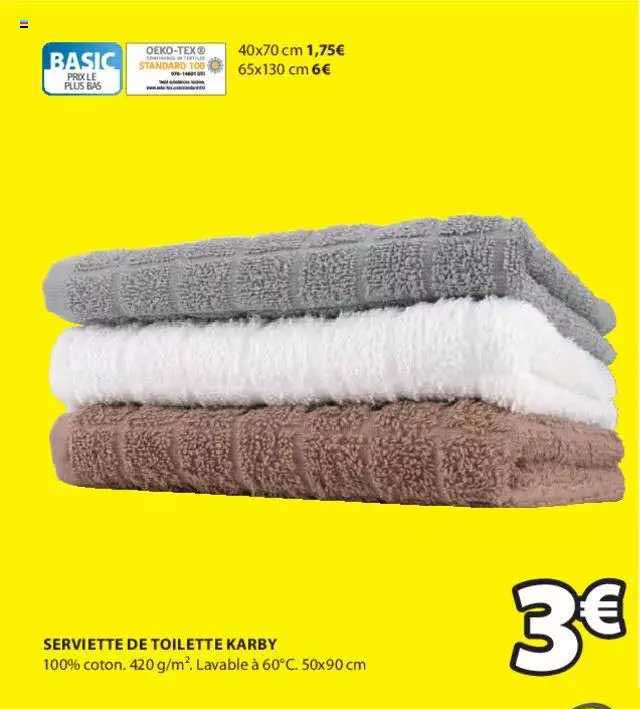 Serviette De Toilette Karby