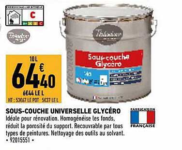 sous-couche universelle glycéro