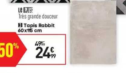 tapis rabbit 60x115 cm