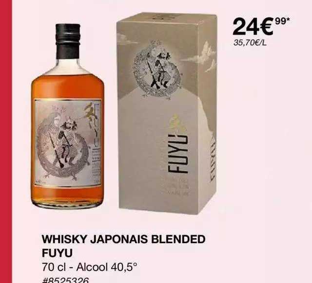 Whisky Japonais Blended Fuyu