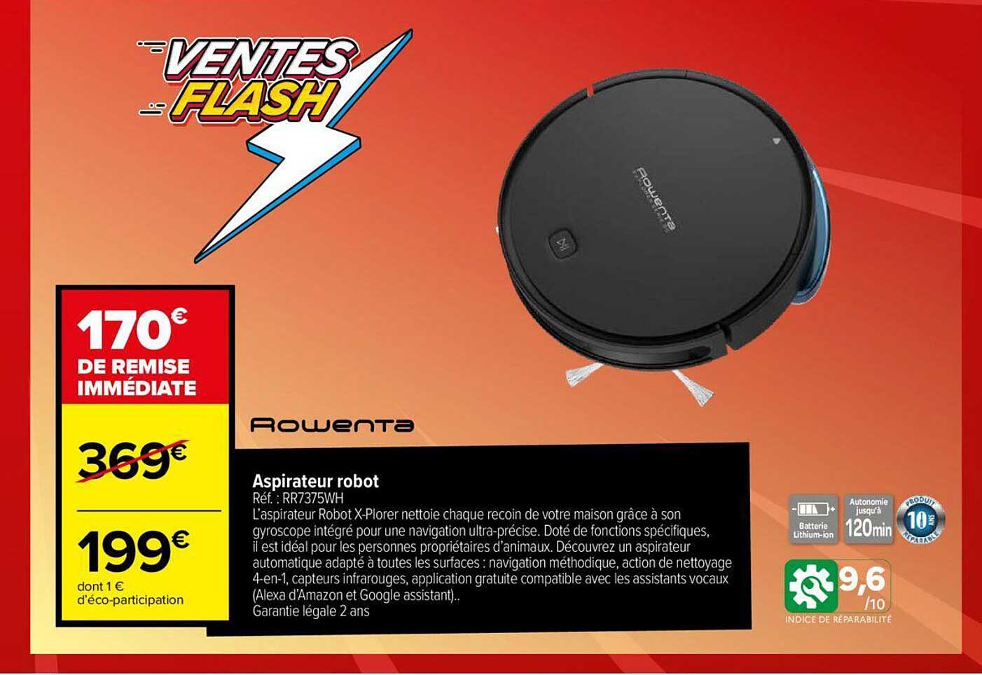 Aspirateur Robot Rowenta