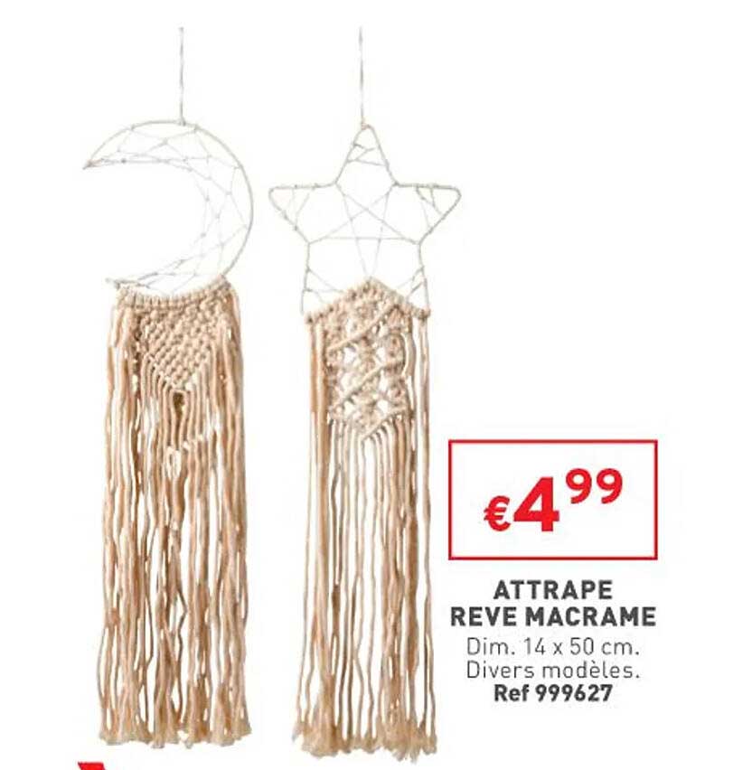 attrape rêve macramé