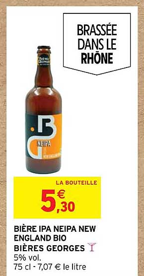 bière ipa neipa new england bio bières georges