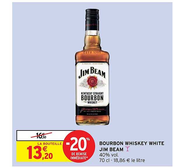 bourbon whiskey white jim beam
