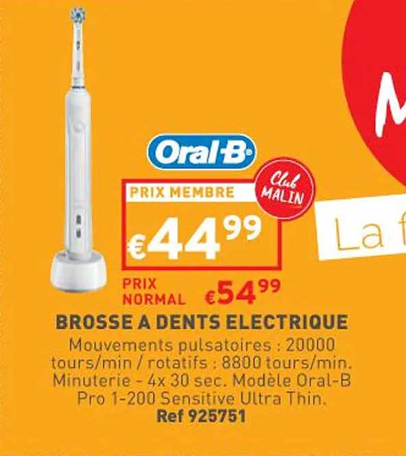 brosse à dents électrique oral-b
