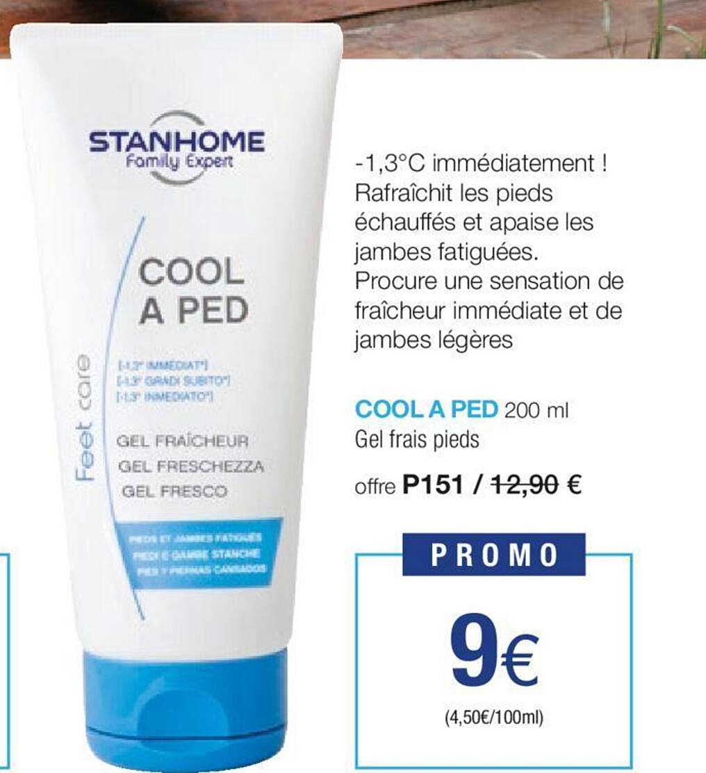 cool a ped gel frais pieds