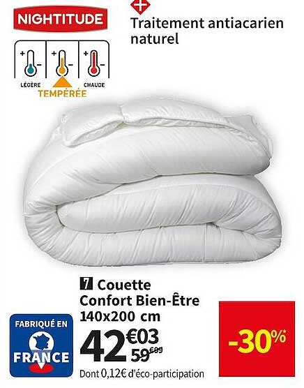 Couette Confort Bien-être
