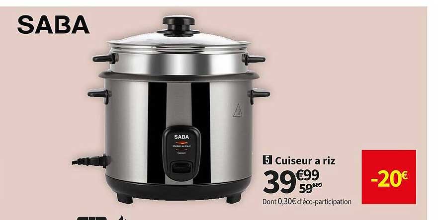 Cuiseur à Riz Saba