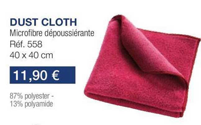 dust cloth microfibre dépoussiérante