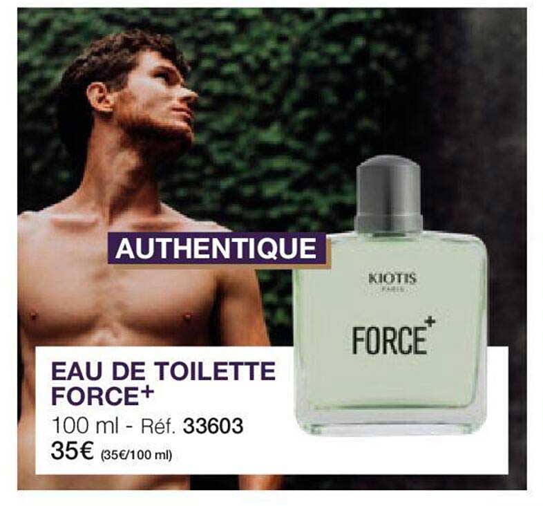 Eau De Toilette Force+ Kiotis