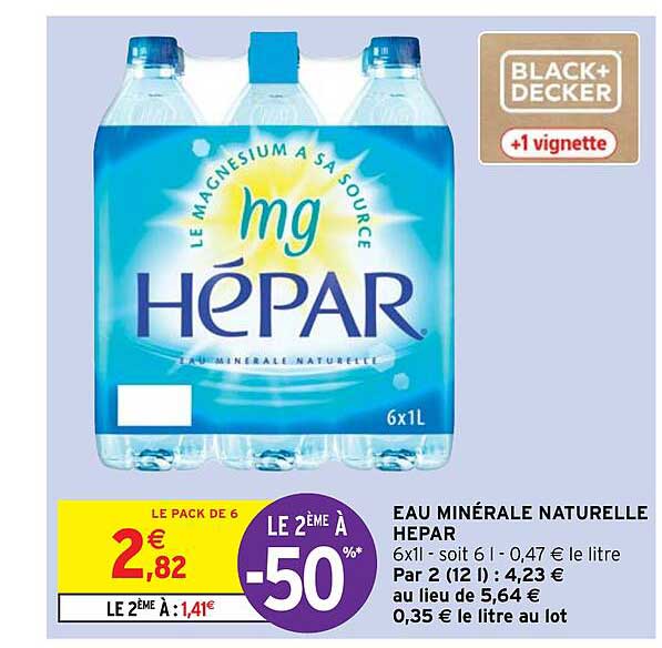 Eau Minérale Naturelle Hepar