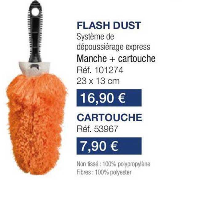 flash dust ou cartouche