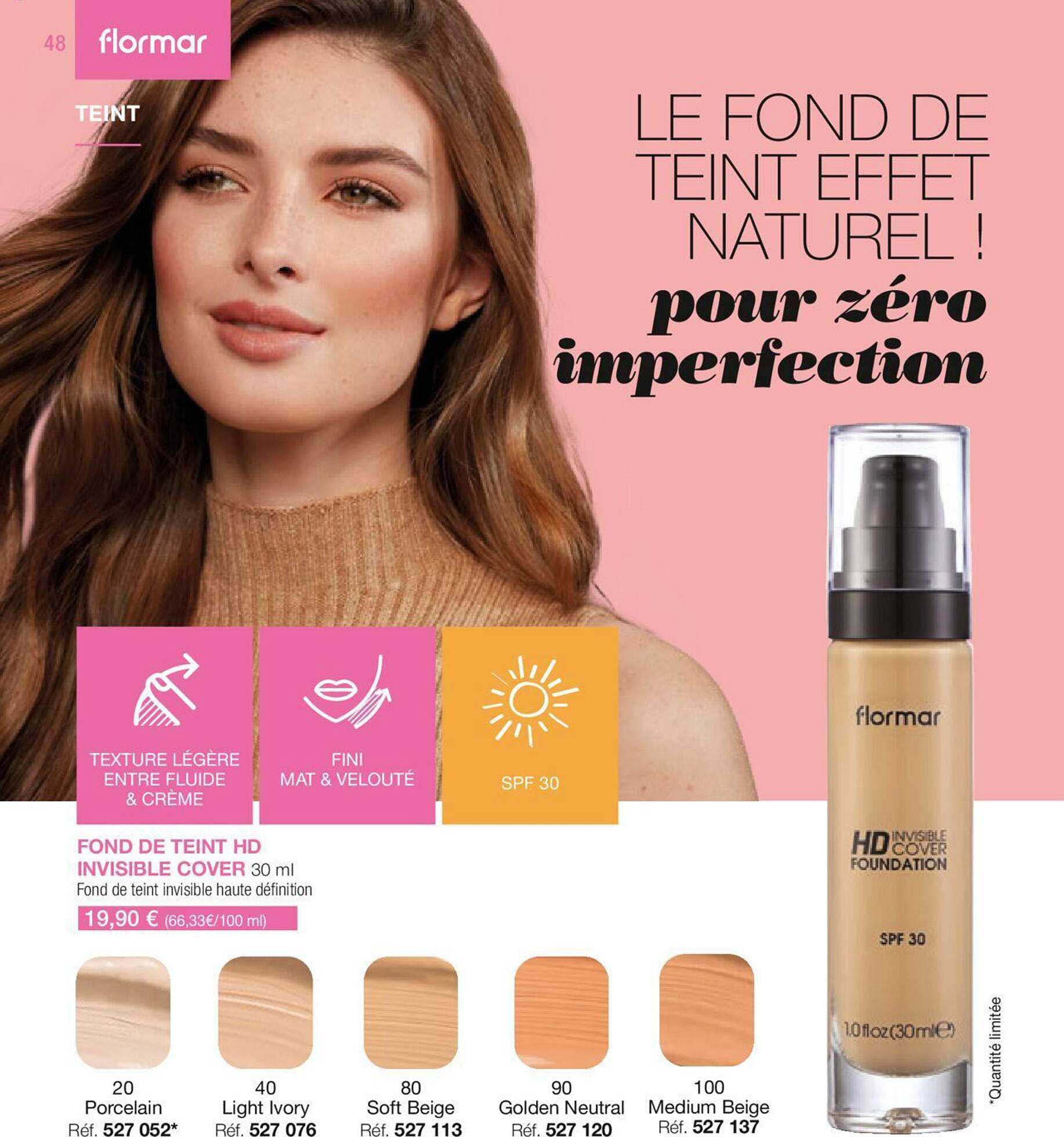 fond de teint hd invisible cover