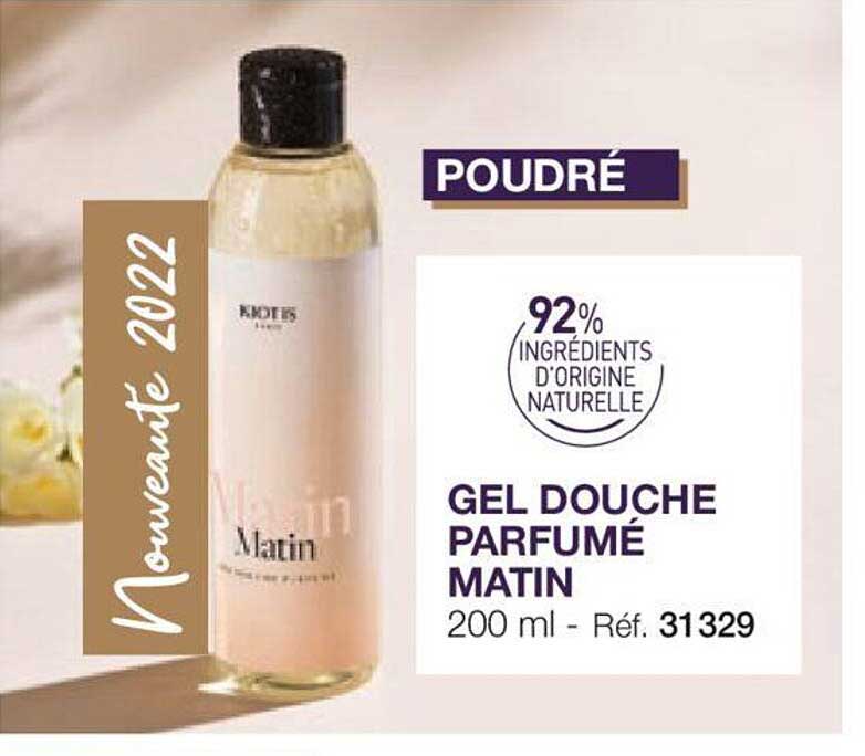 Gel Douche Parfumé Matin Kiotis