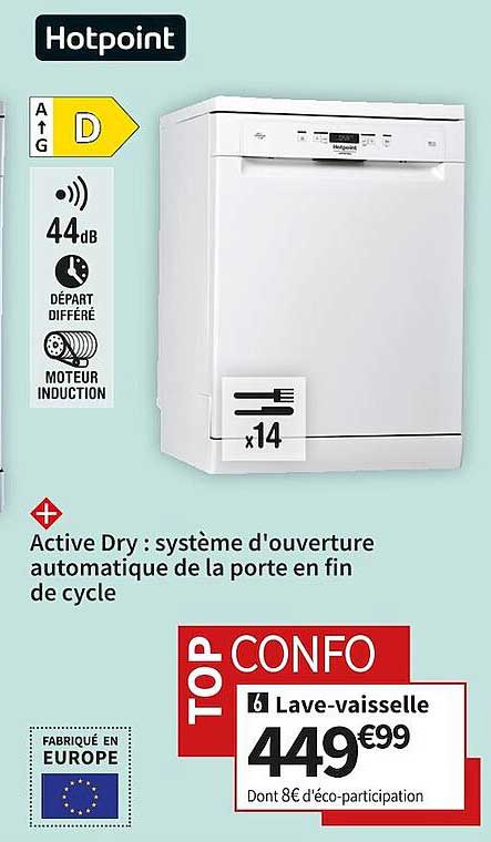 hotpoint lave-vaisselle