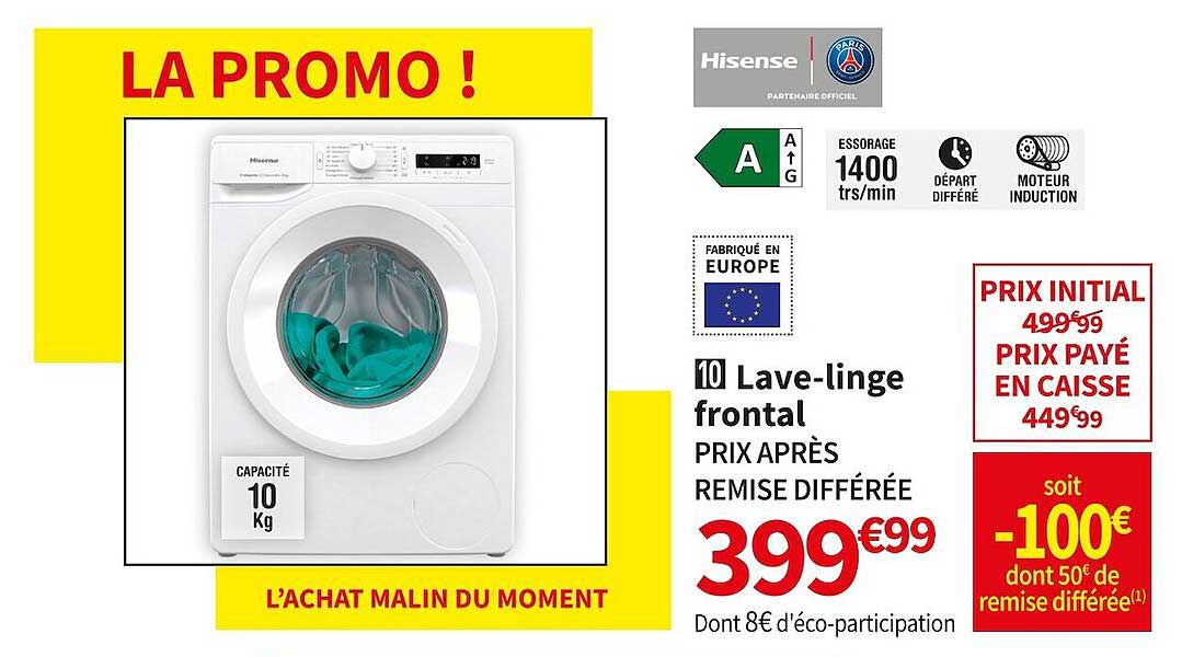 lave-linge frontal