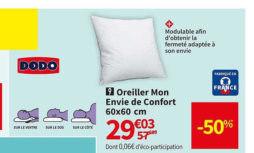 oreillet mon envie de confort