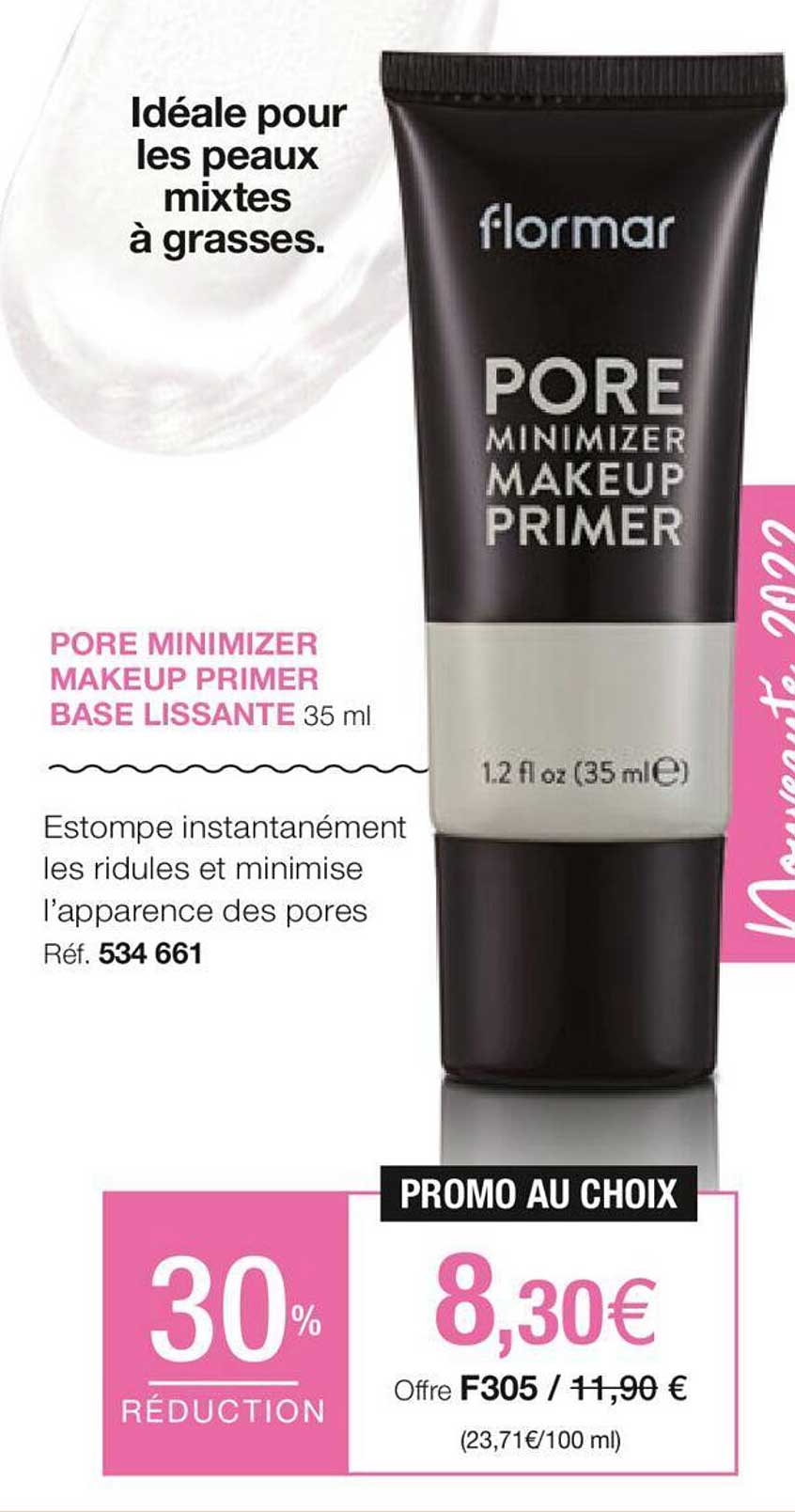 pore minimizer makeup primer base lissante