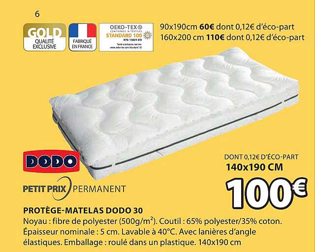protège-matelas dodo 30