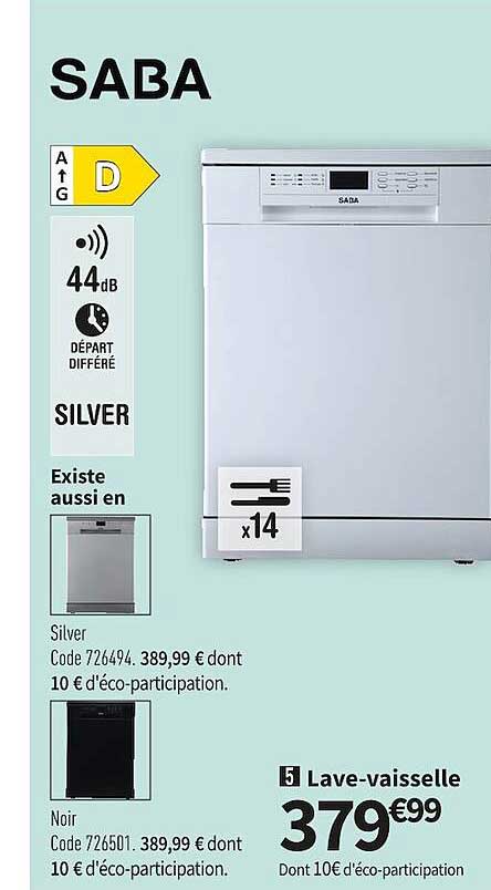 saba lave-vaisselle