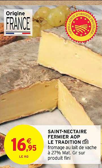 saint-nectaire fermie aop le tradition
