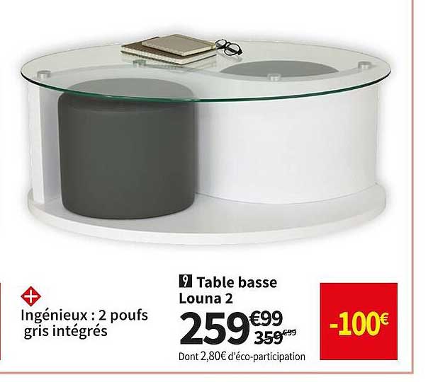 table basse louna 2