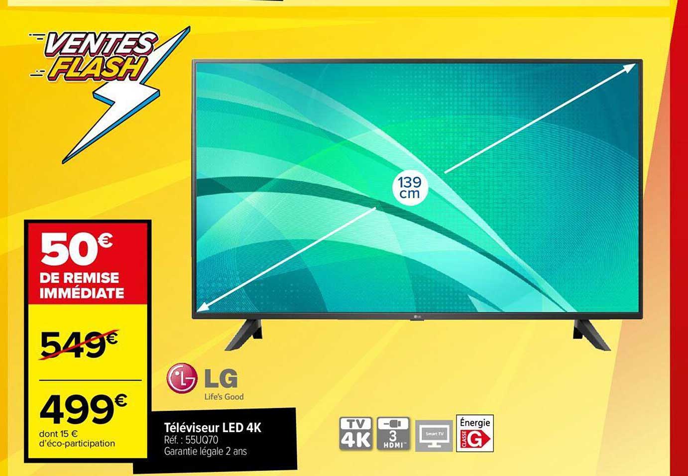 Téléviseur Led 4k Lg