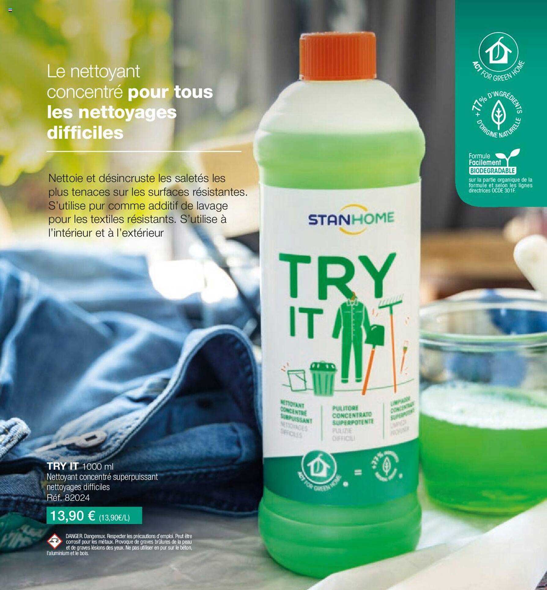 try it nettoyant concentré superpuissant